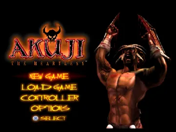 Akuji the Heartless (EU) screen shot title